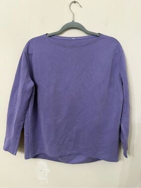 lululemon athletica Long Sleeve Tee in Lavender Purple